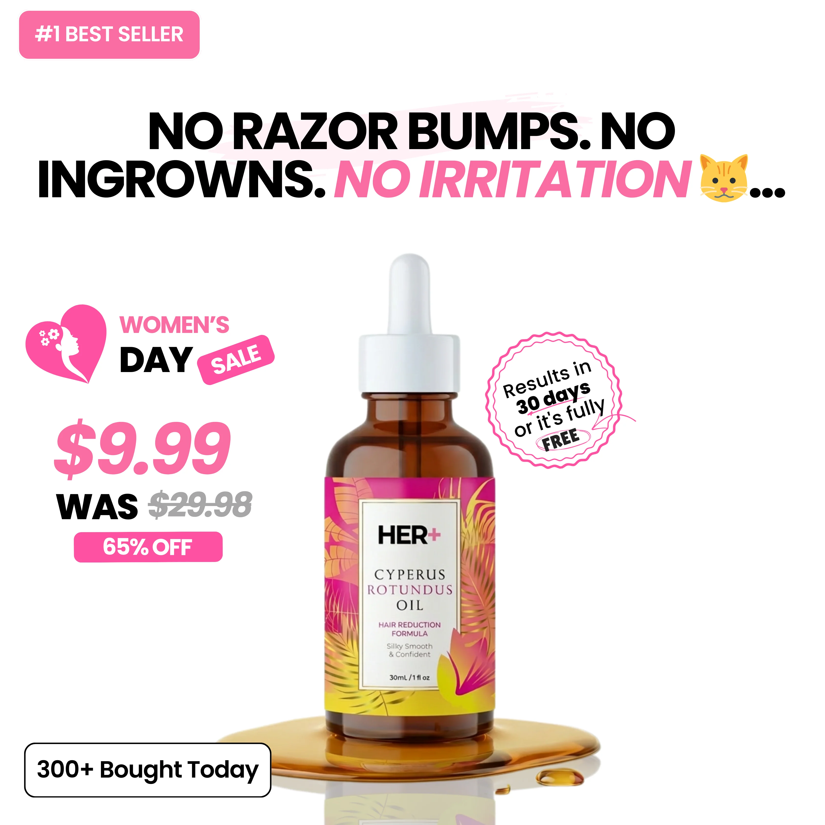 Stop Your Bikini Line Hair from Growing Back.